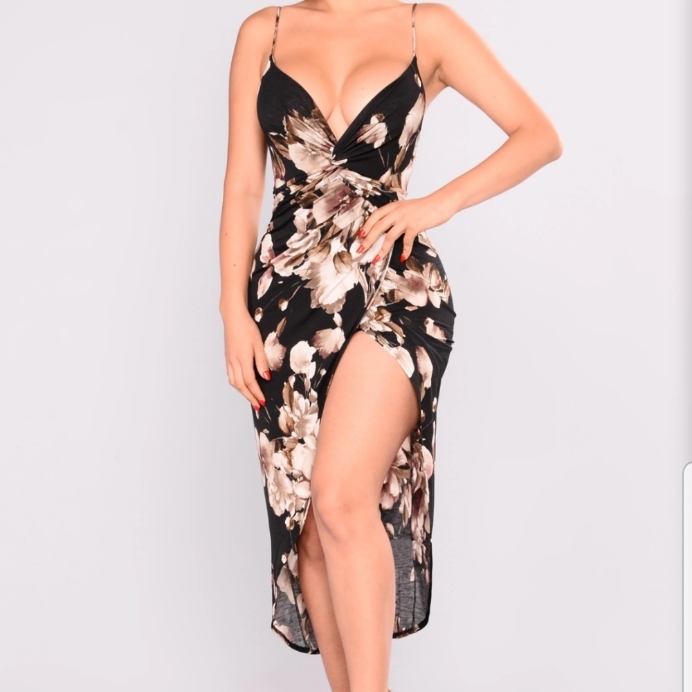 Natural Beauty Floral Dress